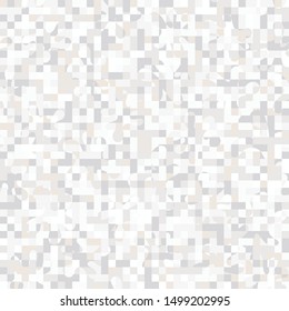 Seamless pattern consisting of small squares painted in pale colors. The figure shows abstract blots.