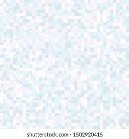 Seamless pattern consisting of small squares painted in pale colors. The figure shows the circles.