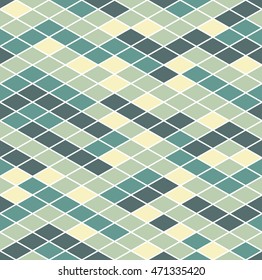 Seamless pattern. It consists of geometric elements on a white background. Useful as design element.