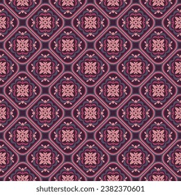 Seamless pattern contemporary abstract texture area rug, carpet. Tile design vector print, textile design ornament. Wallpaper pattern background design. Mosaic Victorian classic vintage fill.