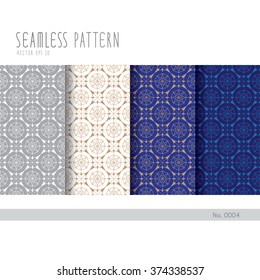 Seamless pattern contemporary and modern that you can change color.