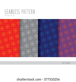 Seamless pattern contemporary and modern that you can change color.