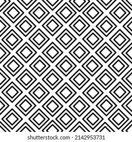 Seamless pattern contours rhombus, vector geometric pattern seamless rhombus print