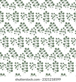 Patrón sin brillo con diseño de contraste. Bandas verdes sobre fondo blanco. La ilustración se puede utilizar para plantillas, fondos de pantalla, saludo, tarjeta. 