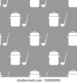 seamless pattern with Cooking utensils