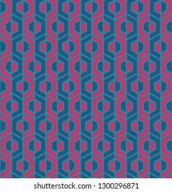 Seamless pattern with cool and vibrant colors. 