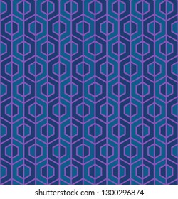 Seamless pattern with cool and vibrant colors. 
