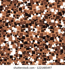 Seamless pattern. Copper colors. Camouflage. Editable.