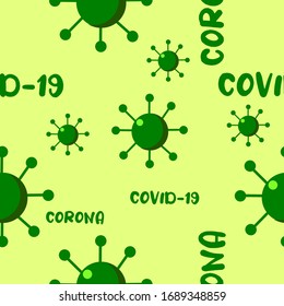Virus Corona sin problemas Covid-19