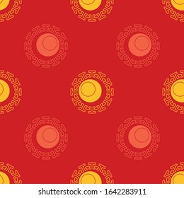 Seamless pattern with Coronavirus for your design