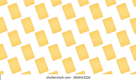 Seamless pattern with cracker. Wallpaper, print, modern textile design, wrapping paper