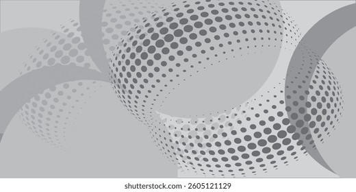Seamless pattern with cream polka dot background