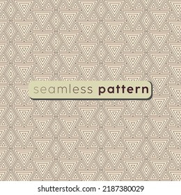 Seamless Pattern Created By Repeating Triangle Line.
Which Can Be Used For Various Graphics Works Including Background.