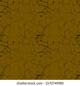 Seamless pattern created by several objects set to background