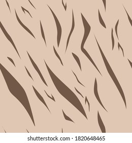 Seamless pattern created by several objects set to Striped hyena stripe