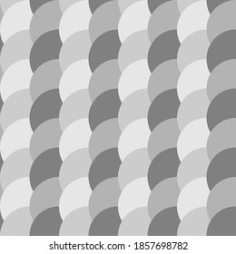 Seamless pattern created by several color circles