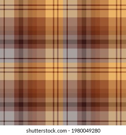 Nahtlose Muster in kreativen Farben für Plaid, Stoff, Textilien, Kleidung, Tischdecken und andere Dinge. Vektorbild. 