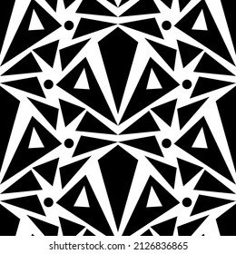 Seamless pattern in creative ethnic style. Unique geometric vector swatch. Perfect for wallpaper, screen background, site background, wrapping paper, fabric and surface design.