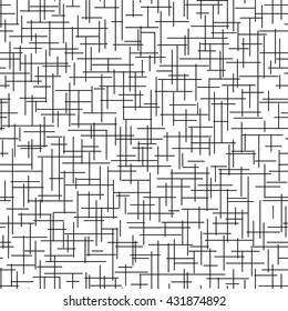 Seamless Pattern With Cross Lines