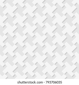 Seamless pattern of crosses. Geometric background. Vector illustration. Good quality. Good design.