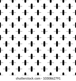 Seamless pattern with crosses ornament. Oriental traditional ornamentation with repeated shapes. Window tracery wallpaper. Grid motif. Digital paper, textile print, web design. Vector art illustration