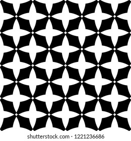 Seamless pattern of crosses and rhombuses. Geometric background. Vector illustration. Good quality. Good design.