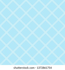 Seamless pattern of crosses and rhombuses. Geometric background. Unusual lattice. Vector illustration. Good quality. Good design.