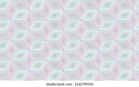 seamless pattern with cubes. vector background