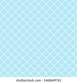 Seamless pattern of curved lines. Unusual lattice. Geometric background. Vector illustration. Good quality. Good design.