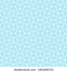 Seamless pattern of curved lines. Unusual lattice. Geometric background. Vector illustration. Good quality. Good design.