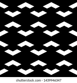 Seamless pattern. Curves wallpaper. Chevrons ornament. Angle brackets backdrop. Folk background. Ethnic motif. Digital paper, textile print, abstract image. Vector art.