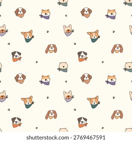 Seamless Pattern and Cute