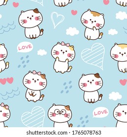 Cartoon Kawaii Cat Images Stock Photos Vectors Shutterstock