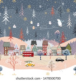 クリスマス 街並み のイラスト素材 画像 ベクター画像 Shutterstock