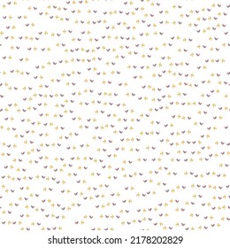 Seamless pattern with cute colorful birds. Vector illustration. 