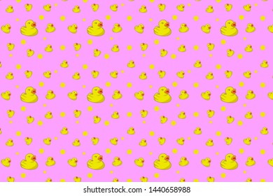 seamless pattern cute duck design, cute duck pattern.