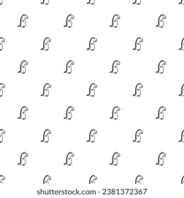 
seamless pattern with cute hand-drawn dinosaurs