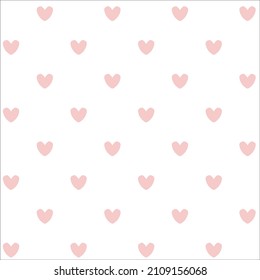 seamless pattern of cute heart vector,design for print ,background,texture.wallpaper and more.valentine card.
