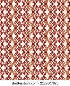 Patrón inmaculado con corazones bonitos para envoltura de regalo, cubierta textil o de libros, papel pintado y libro de chatarra. Antecedentes del Día de la Madre, 8 de marzo, Día de San Valentín, cumpleaños, boda. Vector.