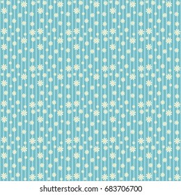seamless pattern with cute little flowers. 