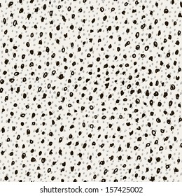 Seamless pattern. Cute polka dot texture. Hand drawn doodle
