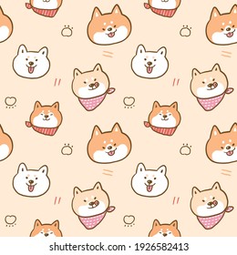 Vector Illustration Design Pattern Background Cute Stock Vector ...