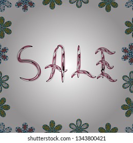 Seamless pattern. Cute sticker illustration. Marketing campaign sale label. Sale, give away banner, retail vector tag. Vector. Grunge pained background, frame border. White, blue friday sale label.