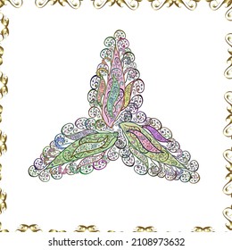 Seamless pattern cute super abstract and nice interesting picture. Vector.