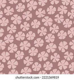 Nahtlose Gänsemuster auf rosafarbenem Hintergrund. Vektorgrafik. Die Textilindustrie. Abstrakter, einfarbiger Hintergrund für die Verpackung von Papier, Textilien und die Innendekoration.