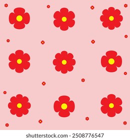 Patrón sin fisuras con flores de margarita. Vector de flor de margarita. Flor de margarita colorida. Patrón con margaritas.  Patrón floral, objeto. Ilustración vectorial.