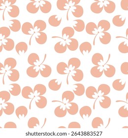 Padrão sem costura com flores margaridas no fundo claro, desenhado à mão deisy botânica padrão floral.elementos de botânica, desenhos de tinta de flores