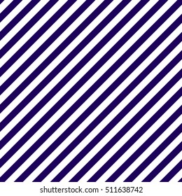 Seamless pattern of dark blue diagonal stripes. Linear background of diagonal stripes. Vector illustration