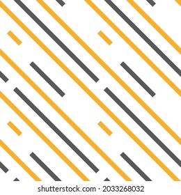 Seamless pattern of dashed lines. vector illustration.