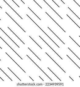 Seamless pattern of dashed lines. Vector illustration.